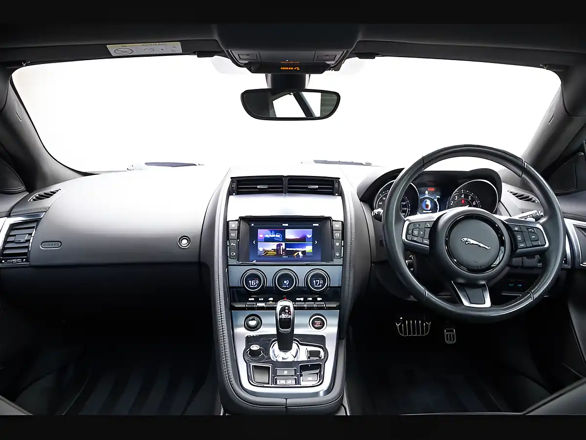 Used 2017 Jaguar F-Type Coupe Blue - Interior and Exterior details 12