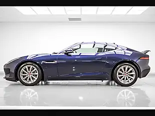 Used 2017 Jaguar F-Type Coupe Blue - Interior and Exterior details 2