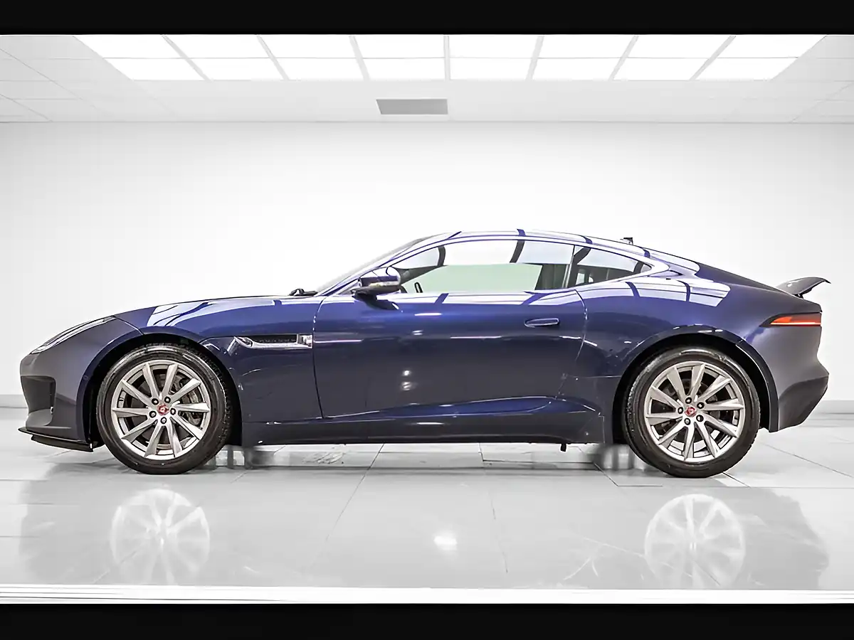 Used 2017 Jaguar F-Type Coupe Blue - Interior and Exterior details 2