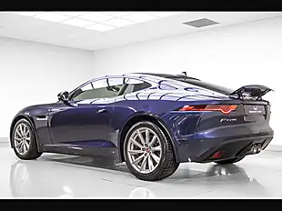 Used 2017 Jaguar F-Type Coupe Blue - Interior and Exterior details 4