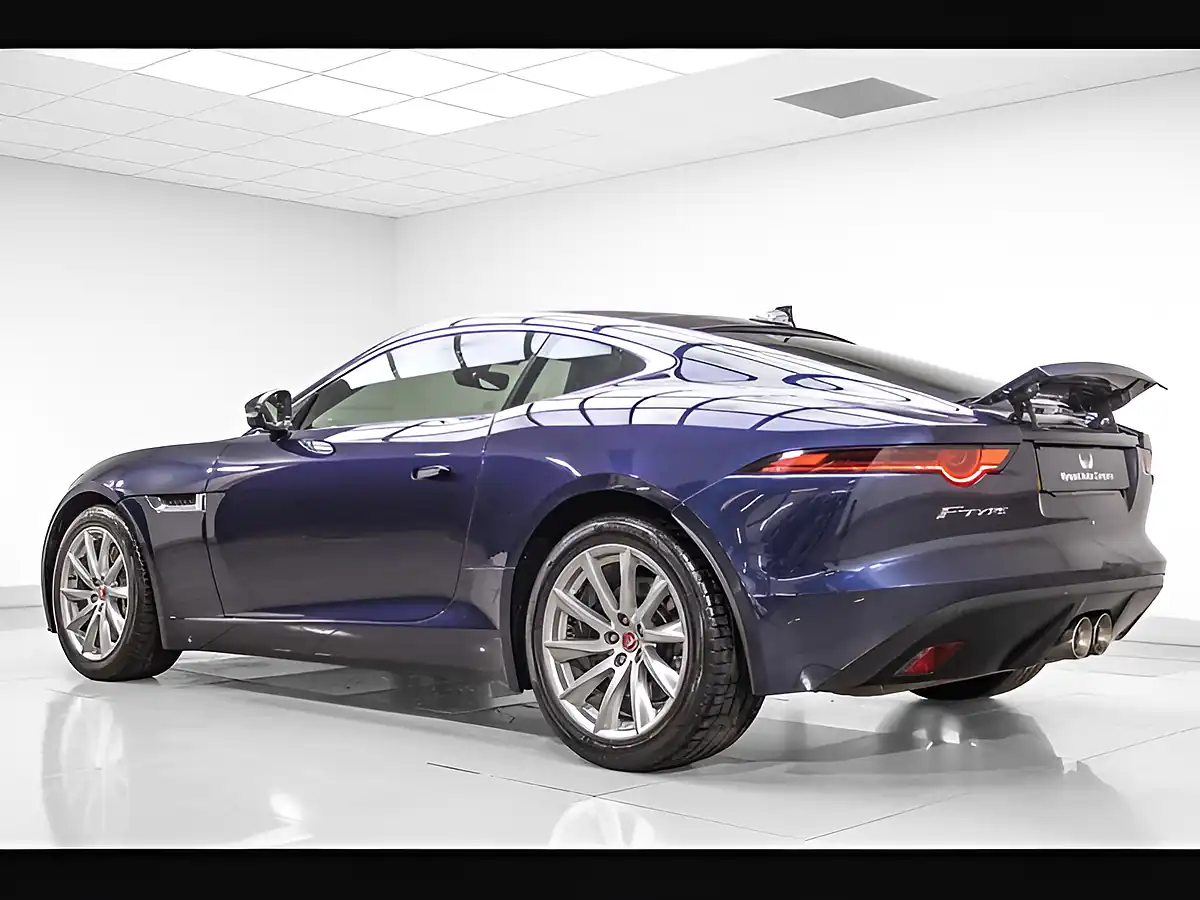 Used 2017 Jaguar F-Type Coupe Blue - Interior and Exterior details 4