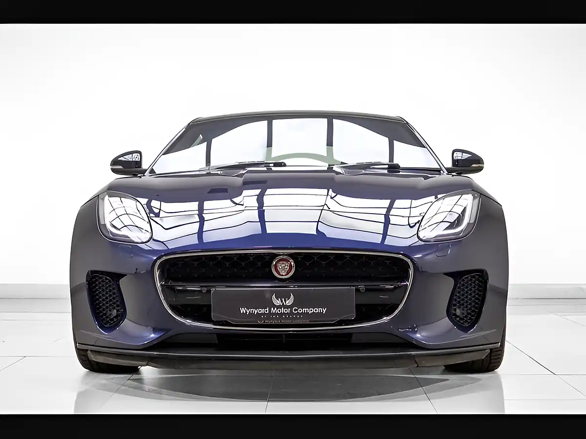 Used 2017 Jaguar F-Type Coupe Blue - Interior and Exterior details 5