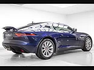 Used 2017 Jaguar F-Type Coupe Blue - Interior and Exterior details 6