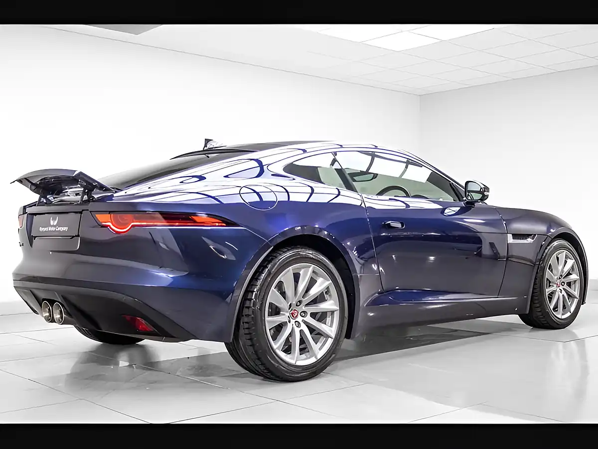 Used 2017 Jaguar F-Type Coupe Blue - Interior and Exterior details 6