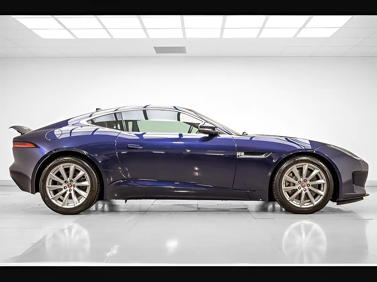 Used 2017 Jaguar F-Type Coupe Blue - Interior and Exterior details 7