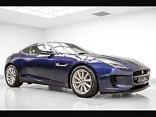 Used 2017 Jaguar F-Type Coupe Blue - Interior and Exterior details 8