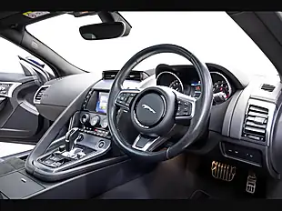 Used 2017 Jaguar F-Type Coupe Blue - Interior and Exterior details 9