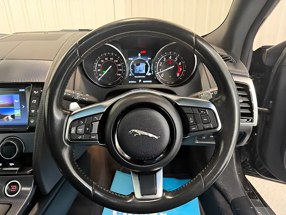 Used 2017 Jaguar F-Type R-Dynamic Coupe Black - Interior and Exterior details 13