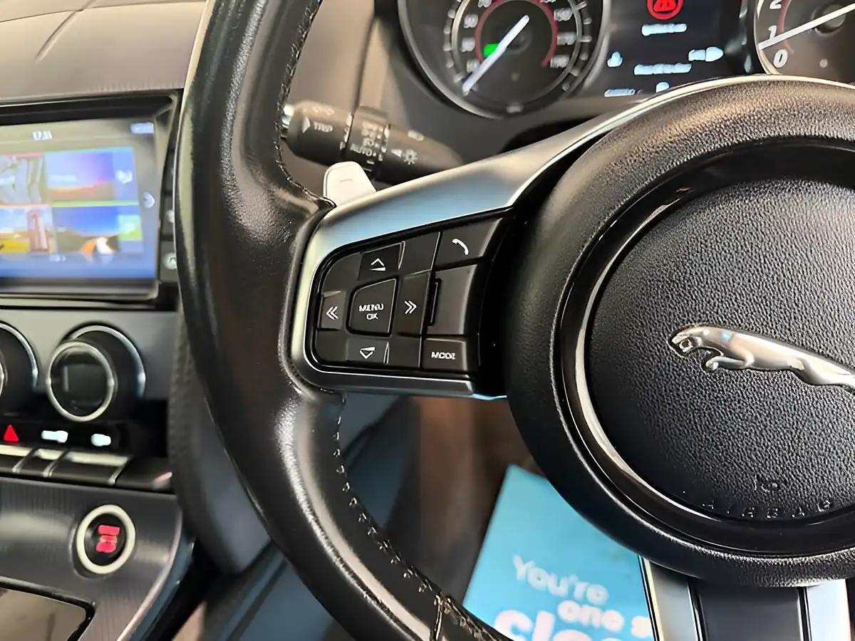 Used 2017 Jaguar F-Type R-Dynamic Coupe Black - Interior and Exterior details 14