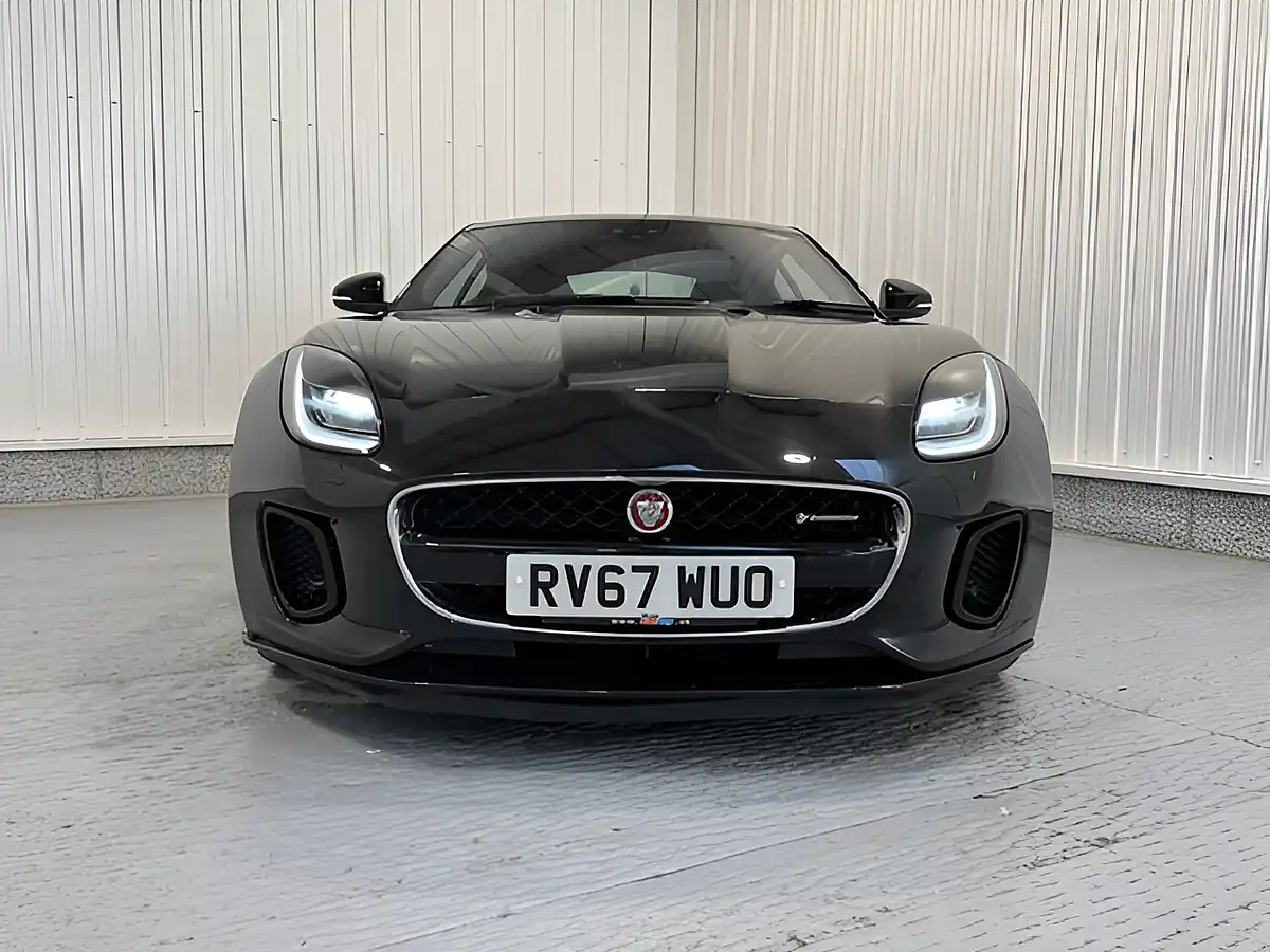 Used 2017 Jaguar F-Type R-Dynamic Coupe Black - Interior and Exterior details 2