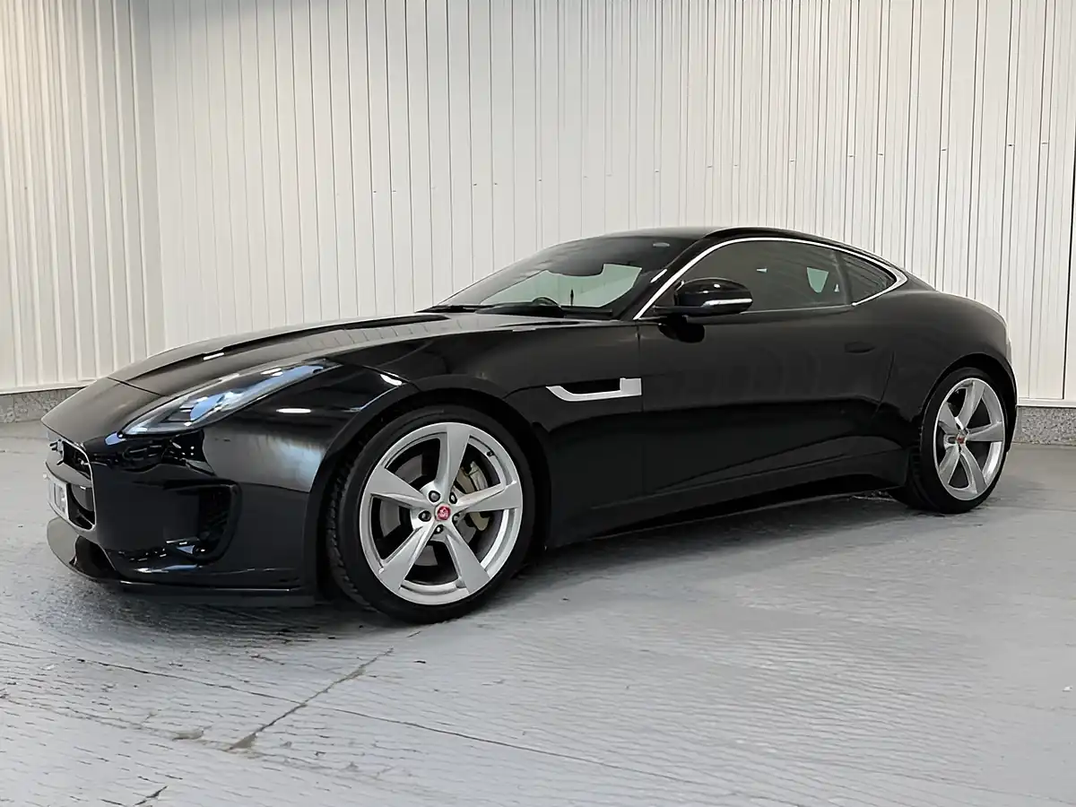 Used 2017 Jaguar F-Type R-Dynamic Coupe Black - Interior and Exterior details 3