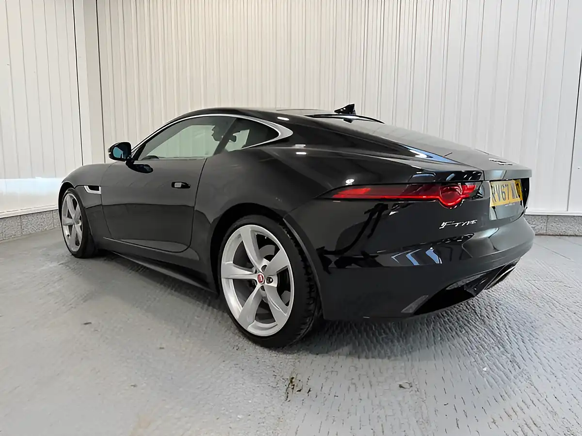 Used 2017 Jaguar F-Type R-Dynamic Coupe Black - Interior and Exterior details 4
