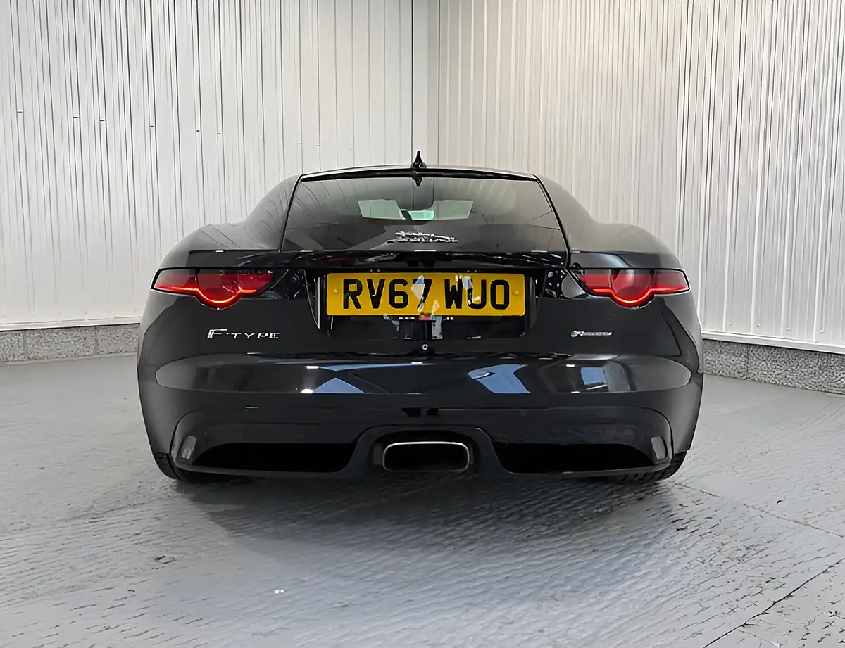 Used 2017 Jaguar F-Type R-Dynamic Coupe Black - Interior and Exterior details 5