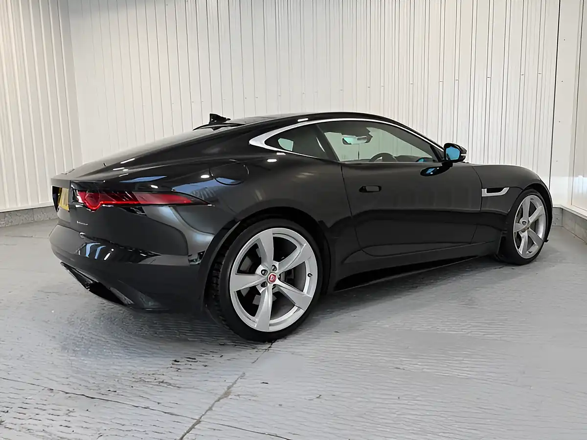 Used 2017 Jaguar F-Type R-Dynamic Coupe Black - Interior and Exterior details 6