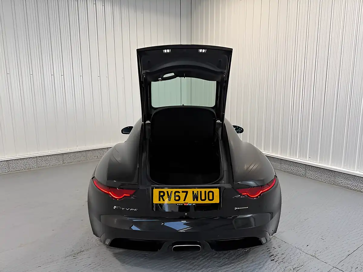 Used 2017 Jaguar F-Type R-Dynamic Coupe Black - Interior and Exterior details 7