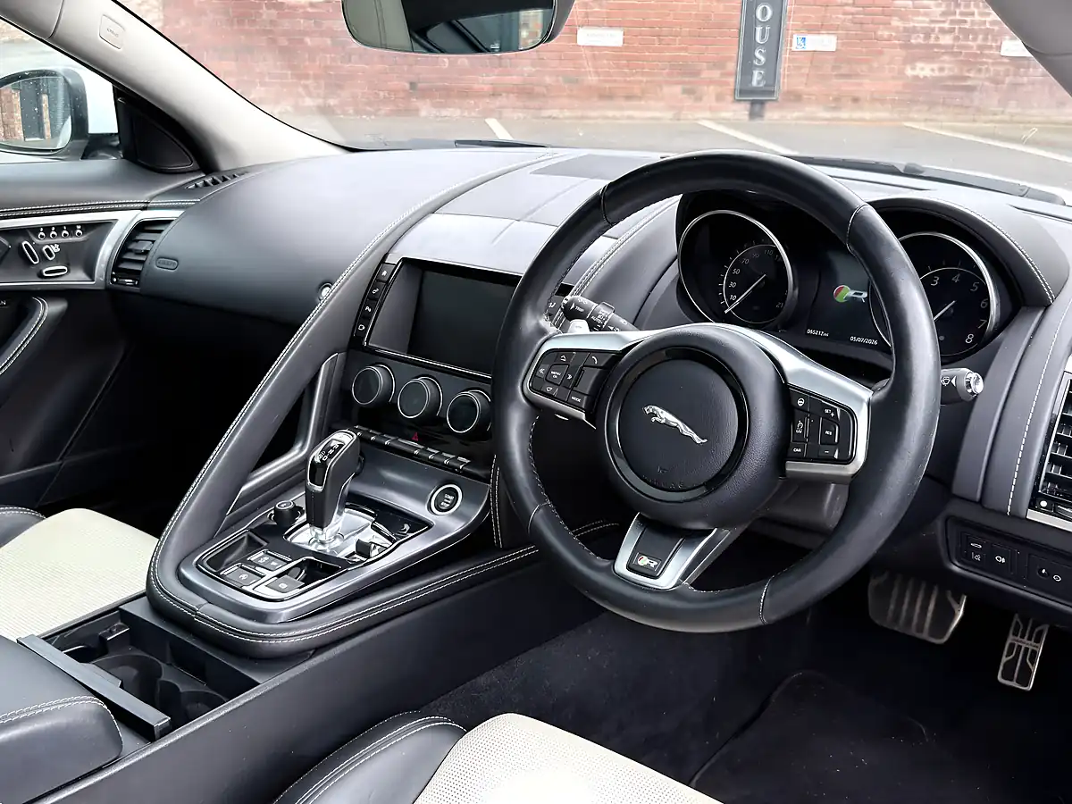 Used 2017 Jaguar F-Type R White - Interior and Exterior details 10