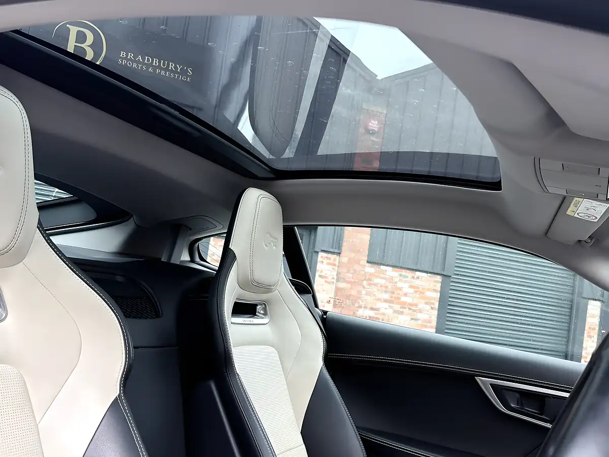 Used 2017 Jaguar F-Type R White - Interior and Exterior details 11