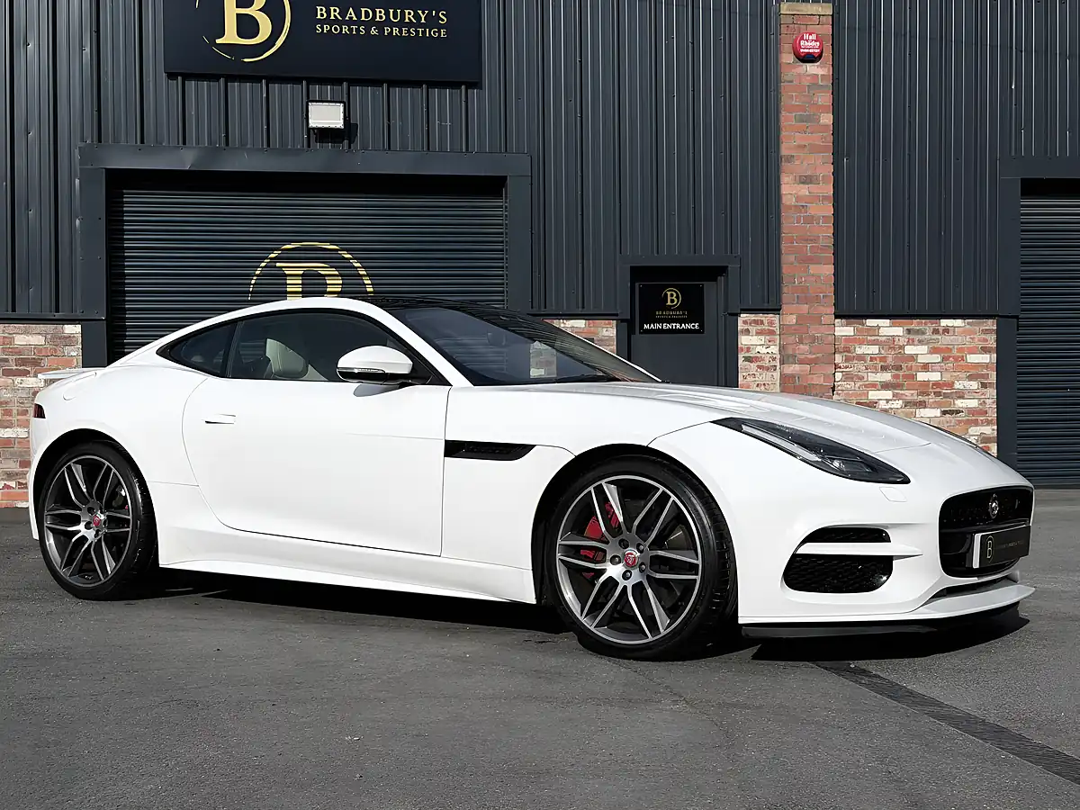 Used 2017 Jaguar F-Type R White - Interior and Exterior details 12
