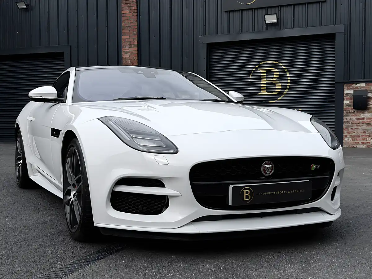 Used 2017 Jaguar F-Type R White - Interior and Exterior details 14