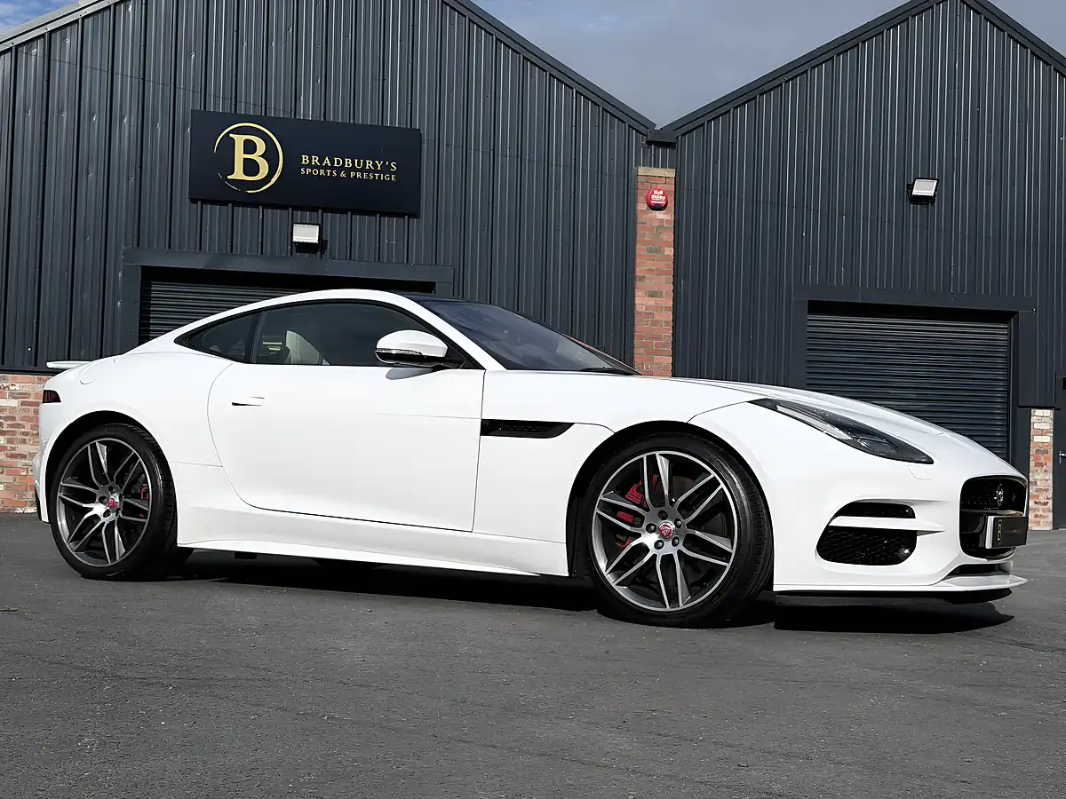 Used 2017 Jaguar F-Type R White - Interior and Exterior details 16