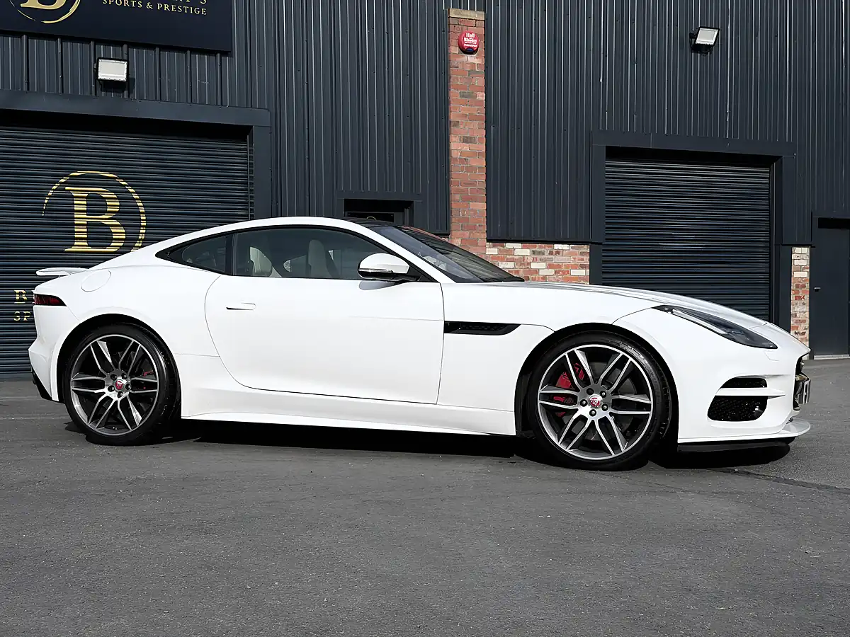 Used 2017 Jaguar F-Type R White - Interior and Exterior details 17