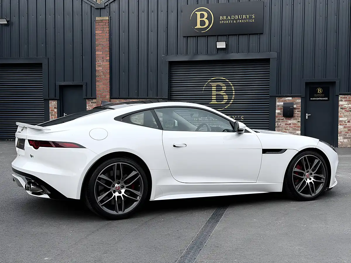 Used 2017 Jaguar F-Type R White - Interior and Exterior details 18