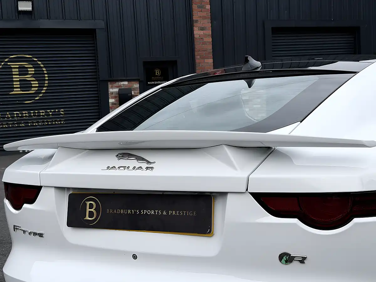 Used 2017 Jaguar F-Type R White - Interior and Exterior details 20
