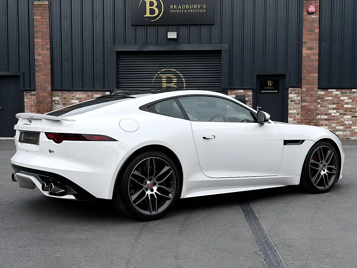 Used 2017 Jaguar F-Type R White - Interior and Exterior details 3