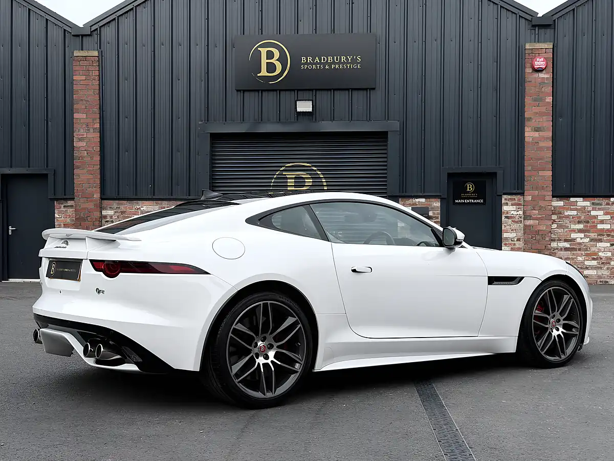 Used 2017 Jaguar F-Type R White - Interior and Exterior details 4