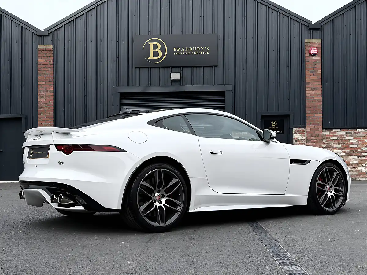 Used 2017 Jaguar F-Type R White - Interior and Exterior details 5