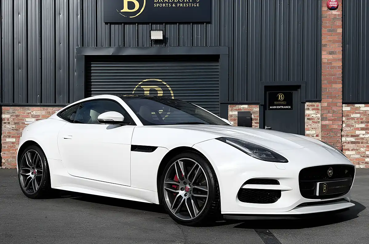 Used 2017 Jaguar F-Type R White - Interior and Exterior details 6