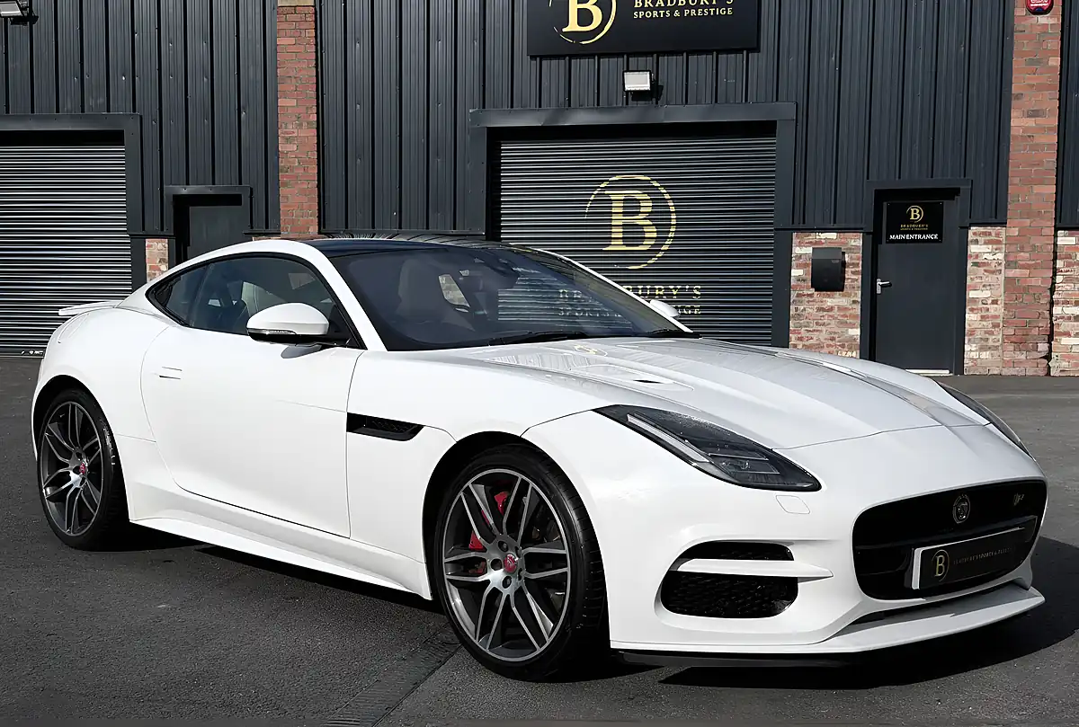 Used 2017 Jaguar F-Type R White - Interior and Exterior details 7