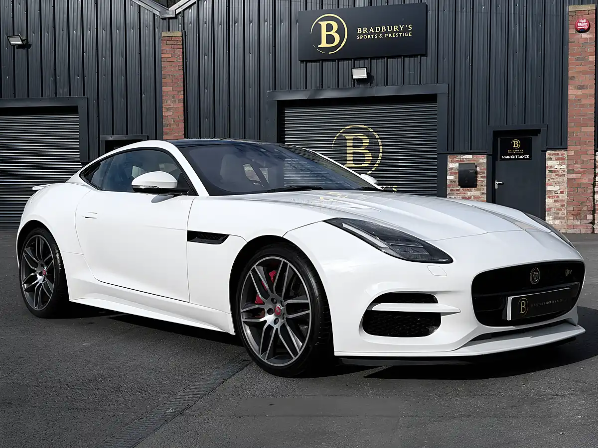 Used 2017 Jaguar F-Type R White - Interior and Exterior details 8