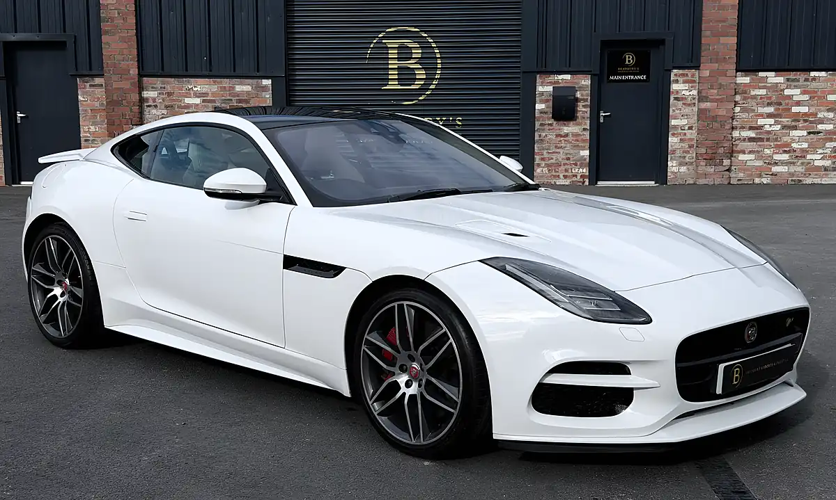 Used 2017 Jaguar F-Type R White - Interior and Exterior details 9