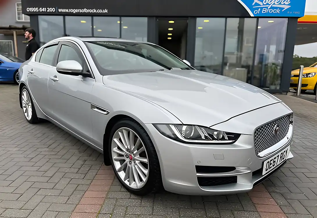 Used 2017 Jaguar Xe Portfolio Indus Silver - Interior and Exterior details 4