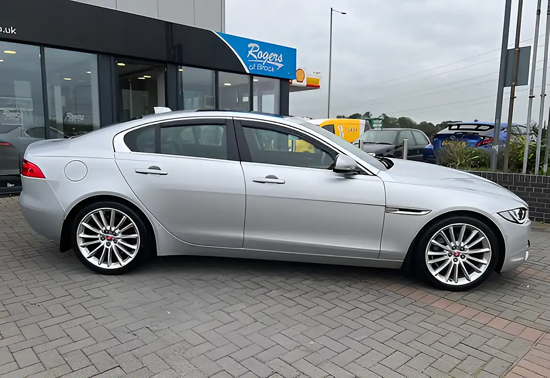 Used 2017 Jaguar Xe Portfolio Indus Silver - Interior and Exterior details 5