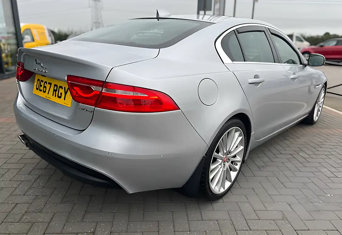 Used 2017 Jaguar Xe Portfolio Indus Silver - Interior and Exterior details 6