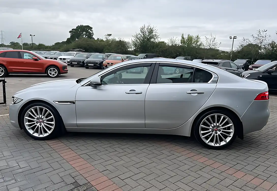 Used 2017 Jaguar Xe Portfolio Indus Silver - Interior and Exterior details 9