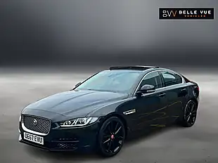 Used 2017 Jaguar Xe Portfolio Santorini Black - Interior and Exterior details 10