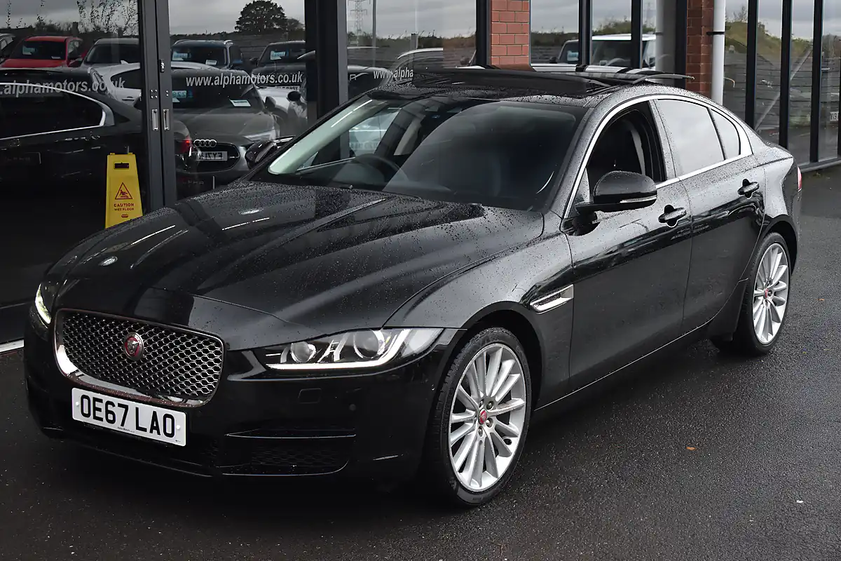 Used 2017 Jaguar Xe Portfolio Santorini Black - Interior and Exterior details 10