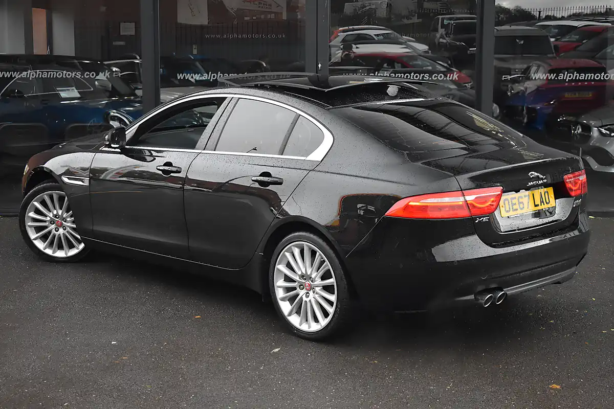 Used 2017 Jaguar Xe Portfolio Santorini Black - Interior and Exterior details 2