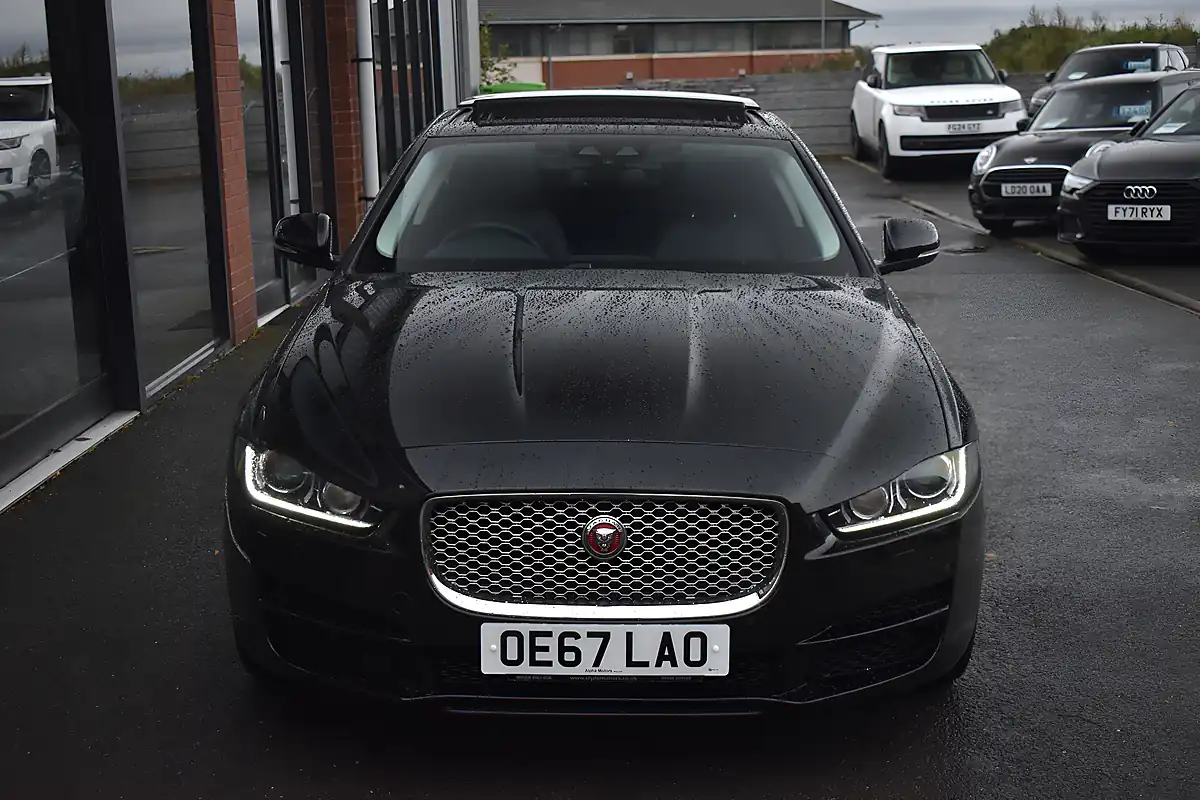 Used 2017 Jaguar Xe Portfolio Santorini Black - Interior and Exterior details 3