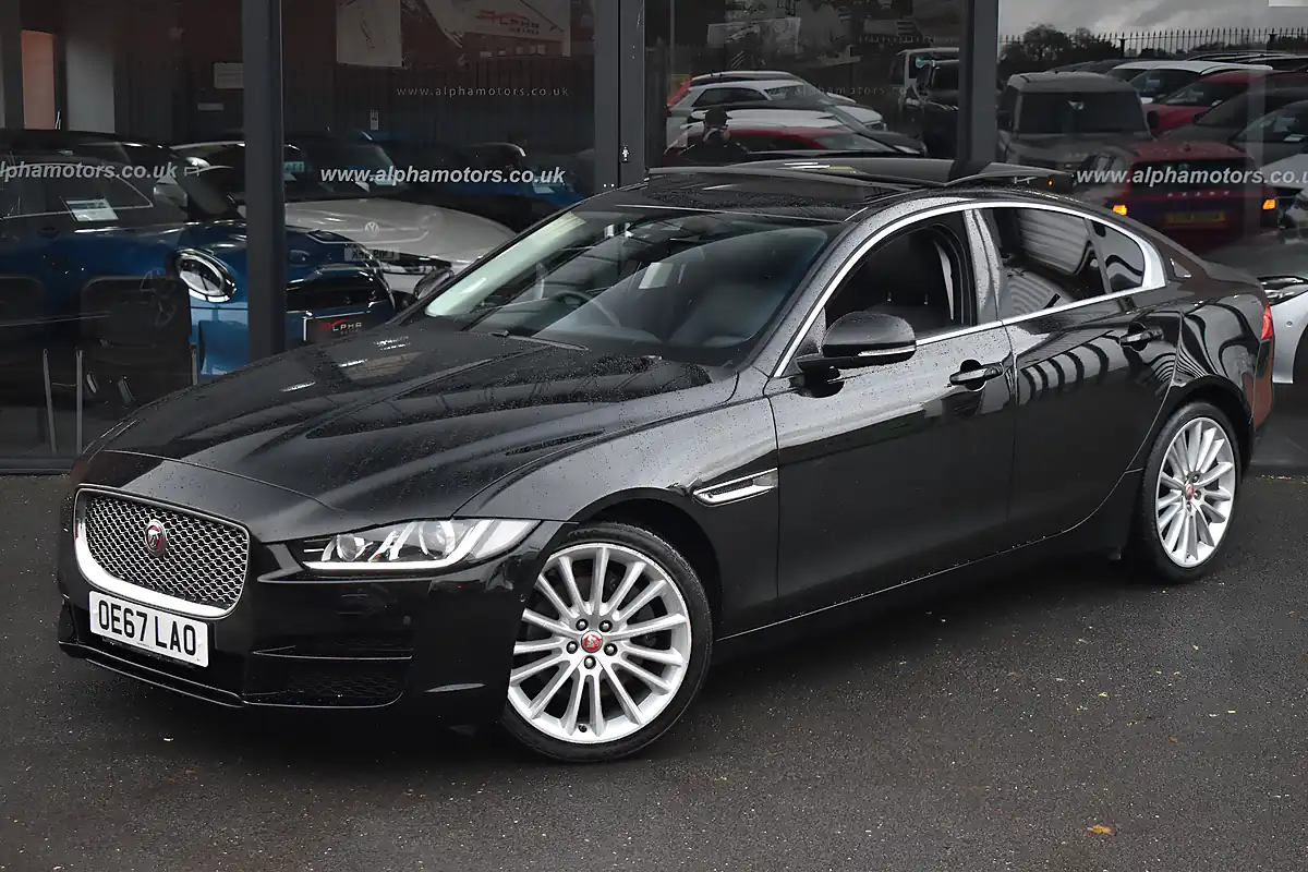 Used 2017 Jaguar Xe Portfolio Santorini Black - Interior and Exterior details 4