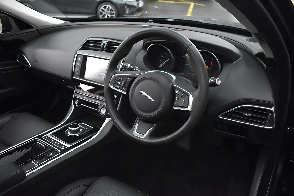 Used 2017 Jaguar Xe Portfolio Santorini Black - Interior and Exterior details 8
