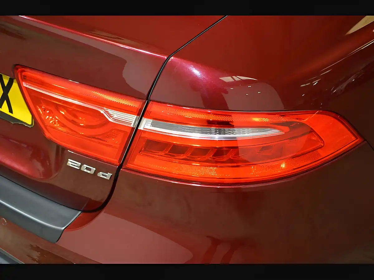 Used 2017 Jaguar Xe Prestige Caldera Red - Interior and Exterior details 17