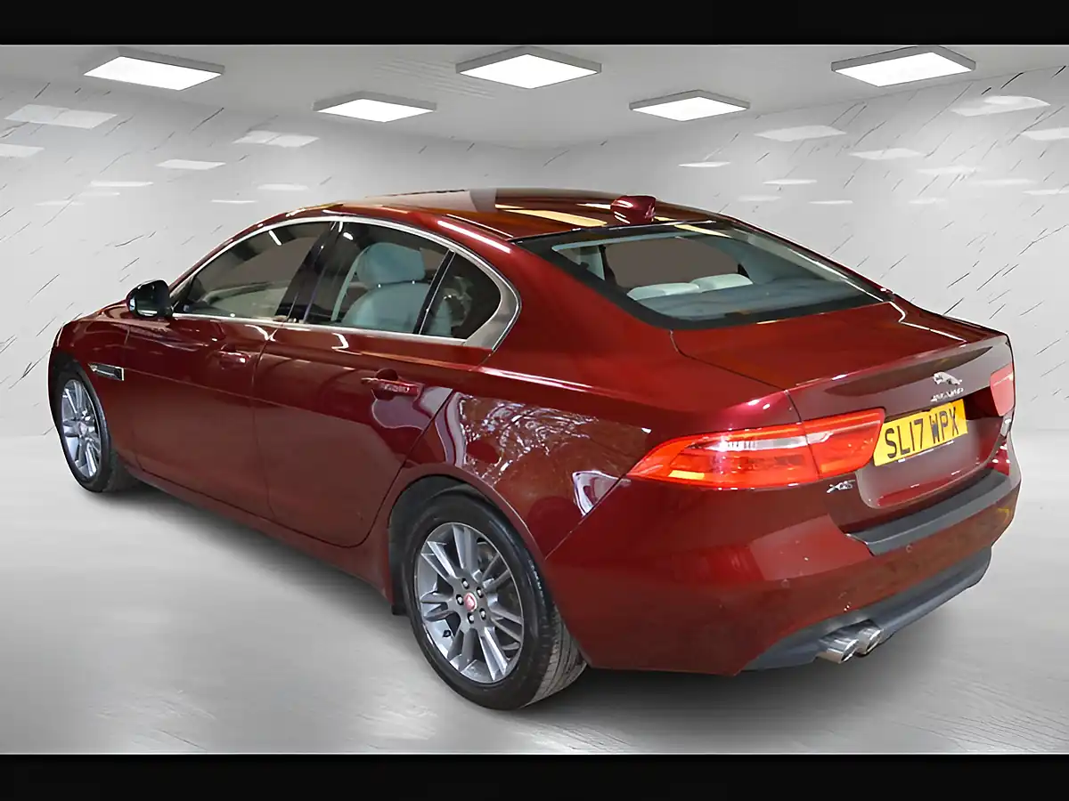 Used 2017 Jaguar Xe Prestige Caldera Red - Interior and Exterior details 8