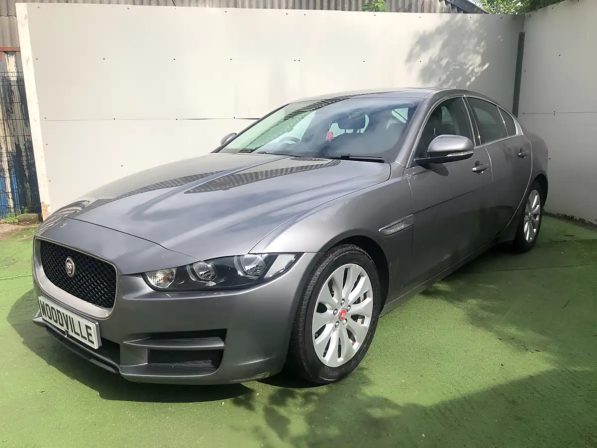 Used 2017 Jaguar Xe Prestige Grey - Front View