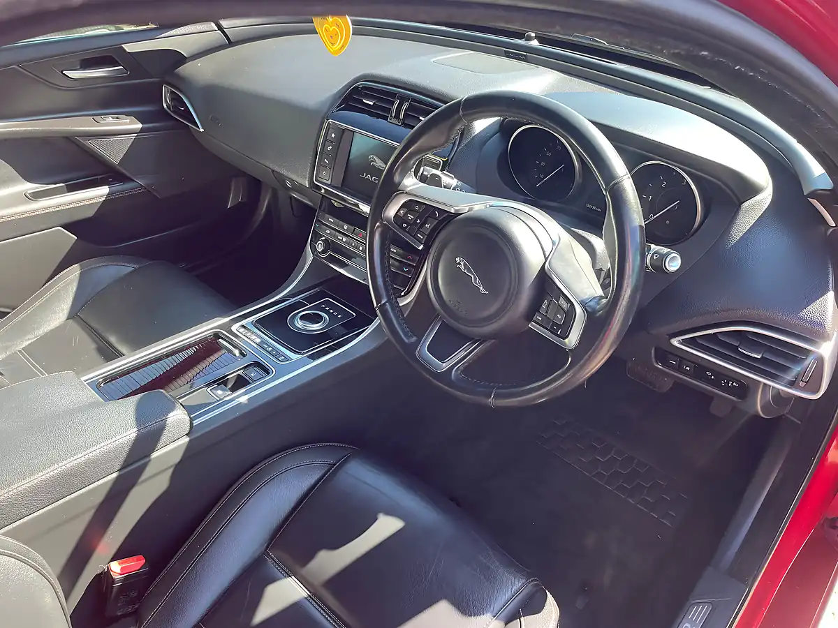 Used 2017 Jaguar Xe Prestige Red - Interior and Exterior details 12