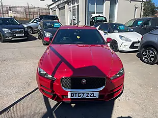 Used 2017 Jaguar Xe Prestige Red - Interior and Exterior details 2