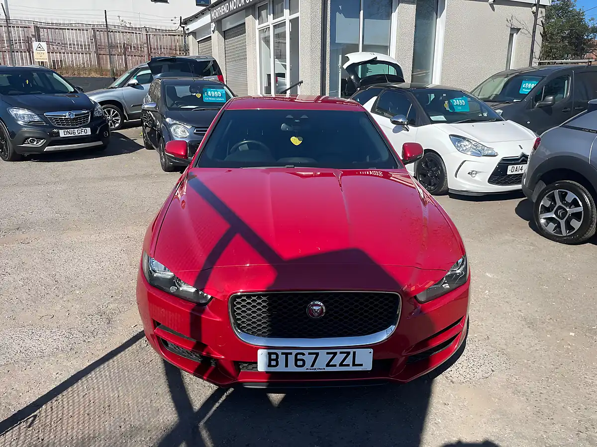 Used 2017 Jaguar Xe Prestige Red - Interior and Exterior details 2